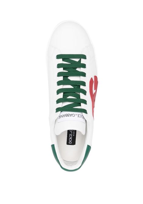 white multicolored calf leather Portofino sneakers  DOLCE & GABBANA | CS1772-AN3848N530